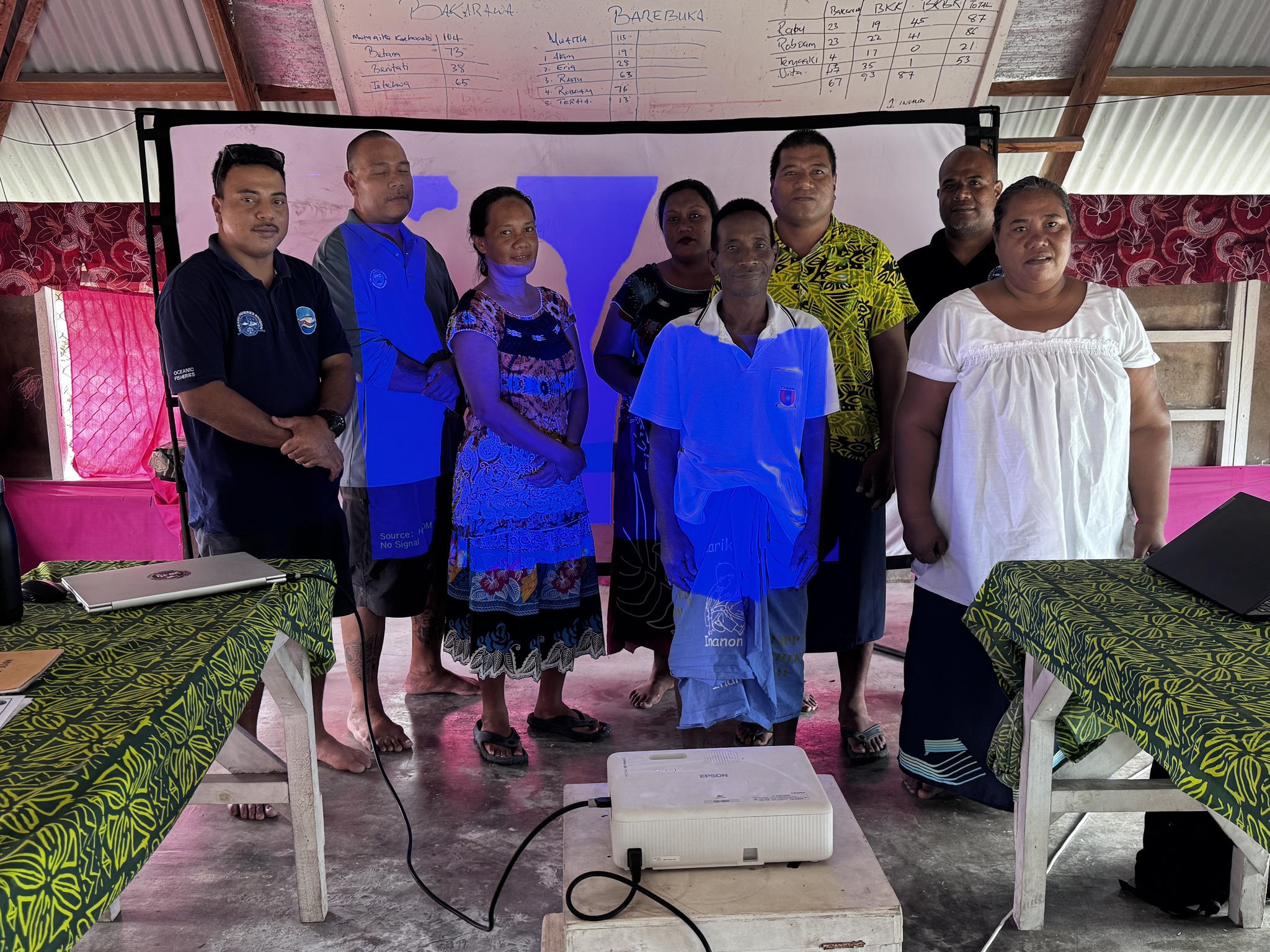 Oceanic Fisheries Division Conducts IUU Fishing Awareness Training on Tamana