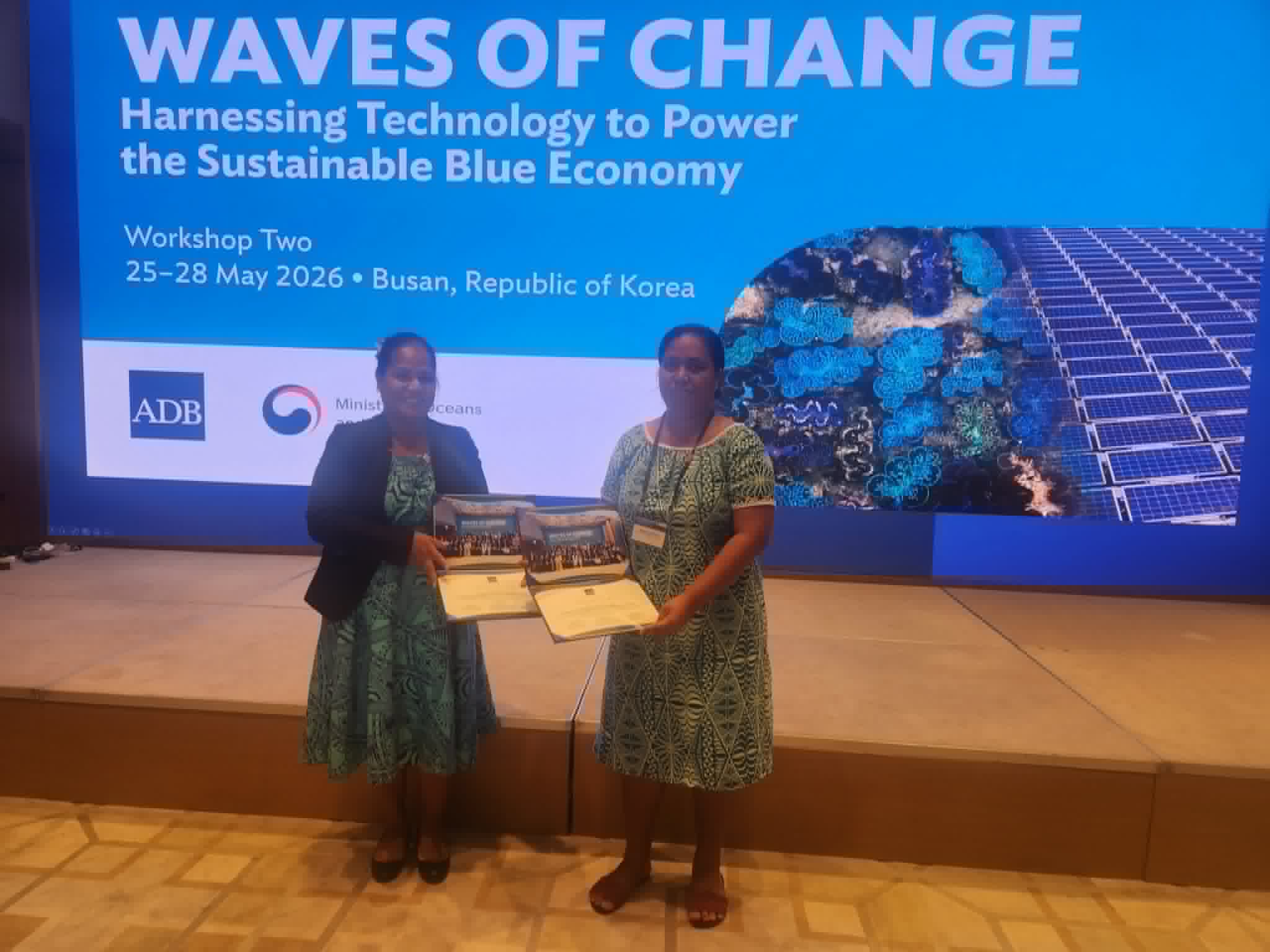 Kiribati Delegates Advance Blue Economy Knowledge