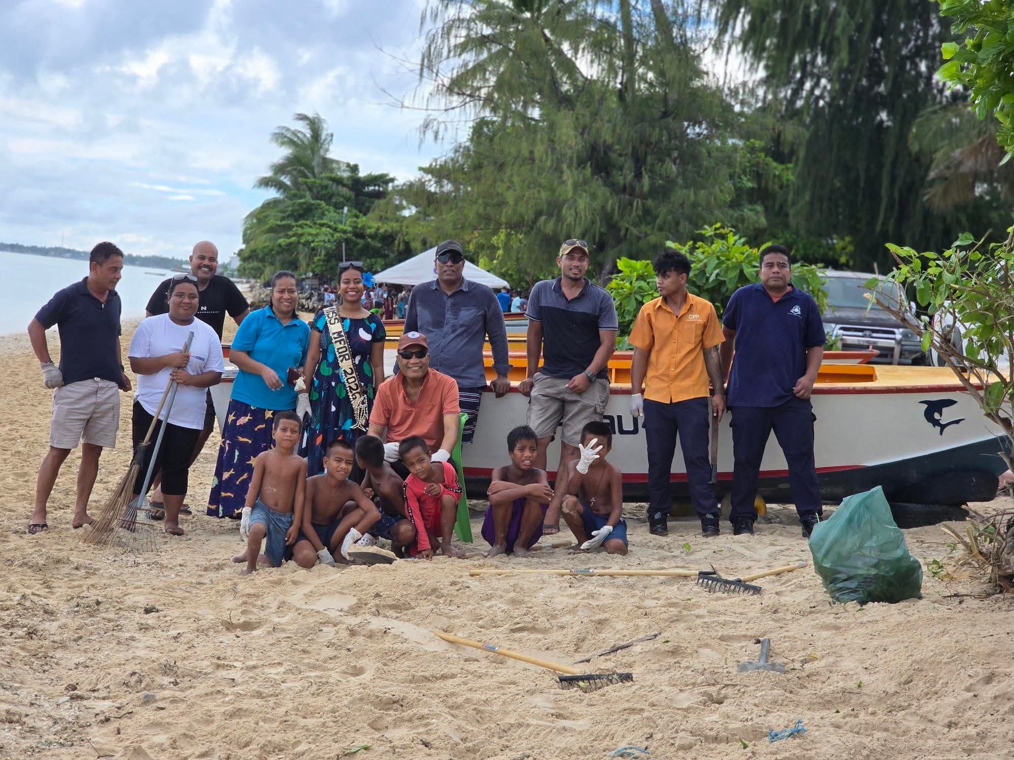 Kiribati Unites for World Ocean Day Cleanup