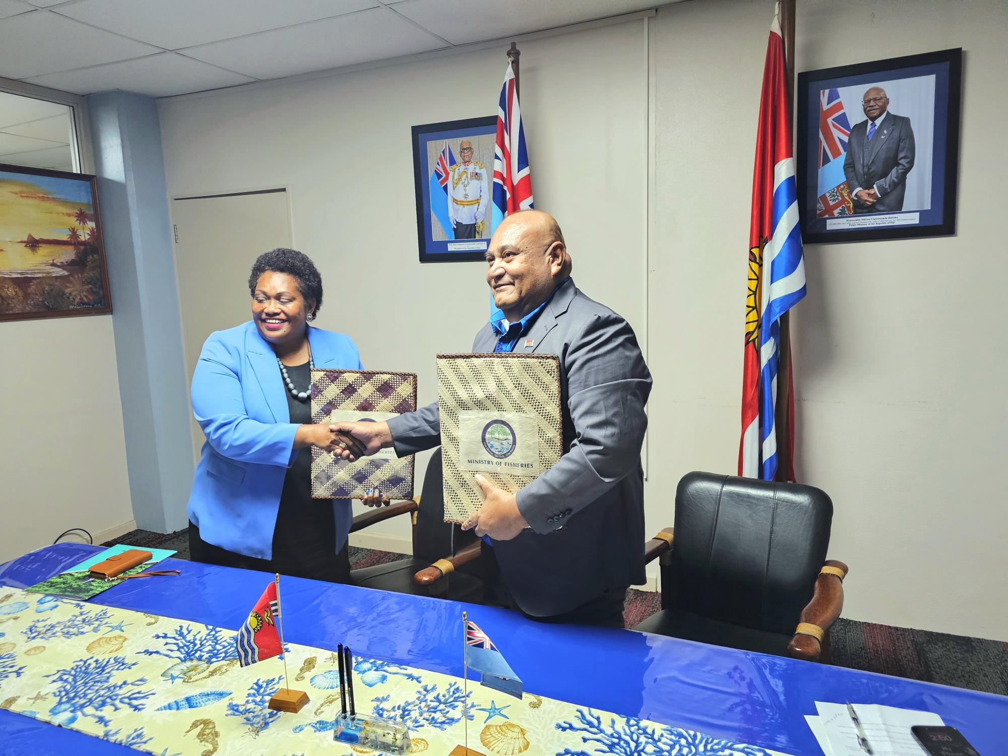 Kiribati and Fiji Strengthen Fisheries Cooperation