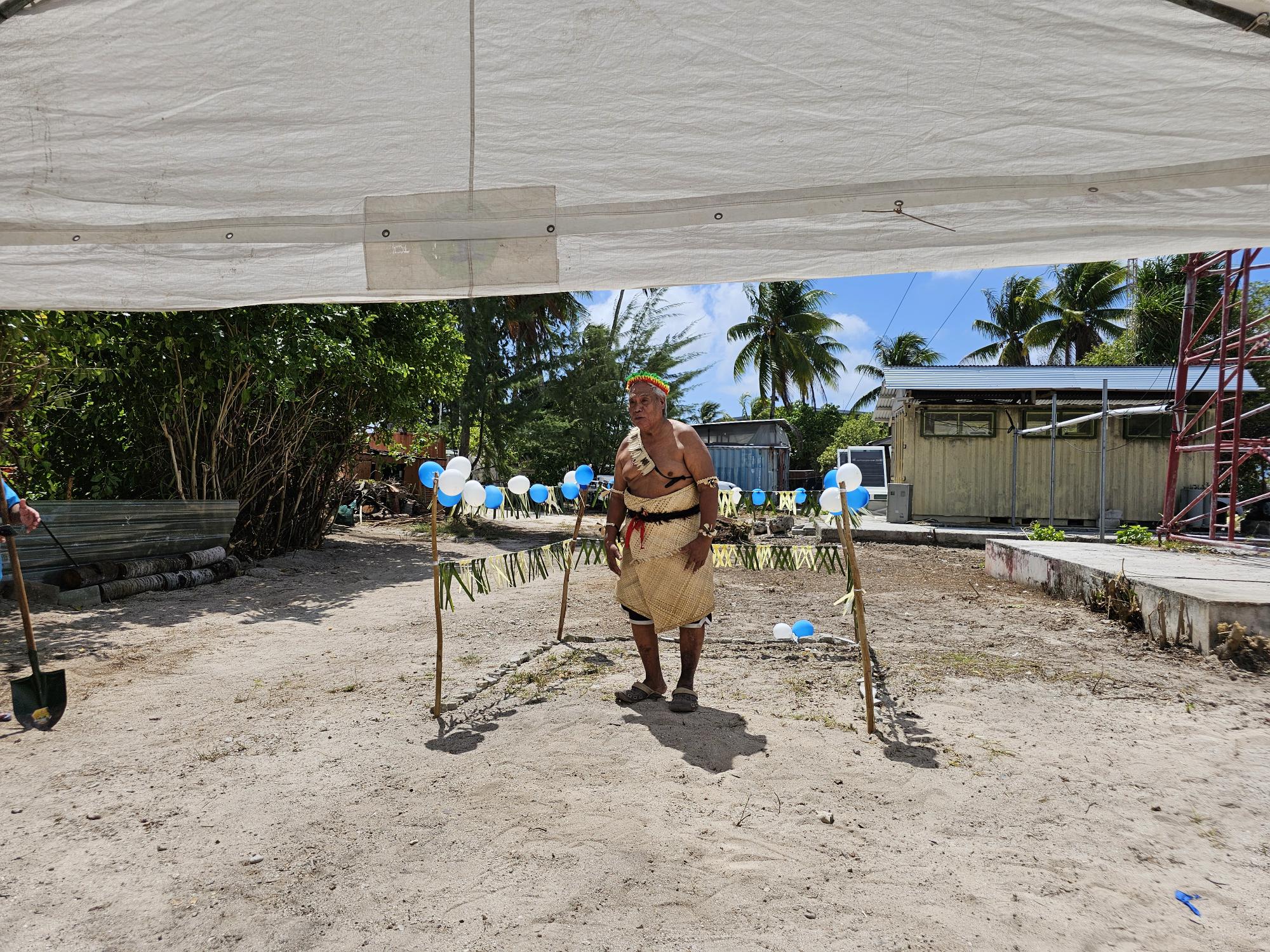 Groundbreaking Ceremony for Coastal Fisheries Division’s New Prefabricated Office in Ambo