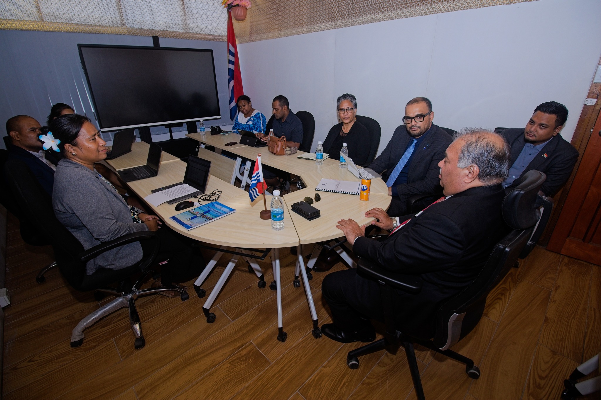 PIF Secretary General Visits MFOR, Backs Kiribati’s Vision to Become a Fishing Nation