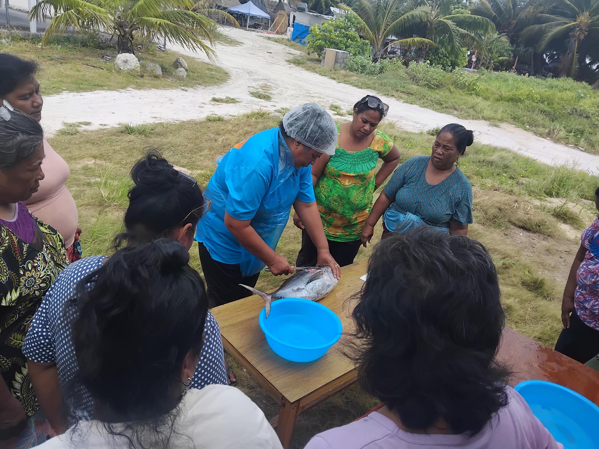 Women’s Cooperative in Kiritimati Advances with New Marine Business