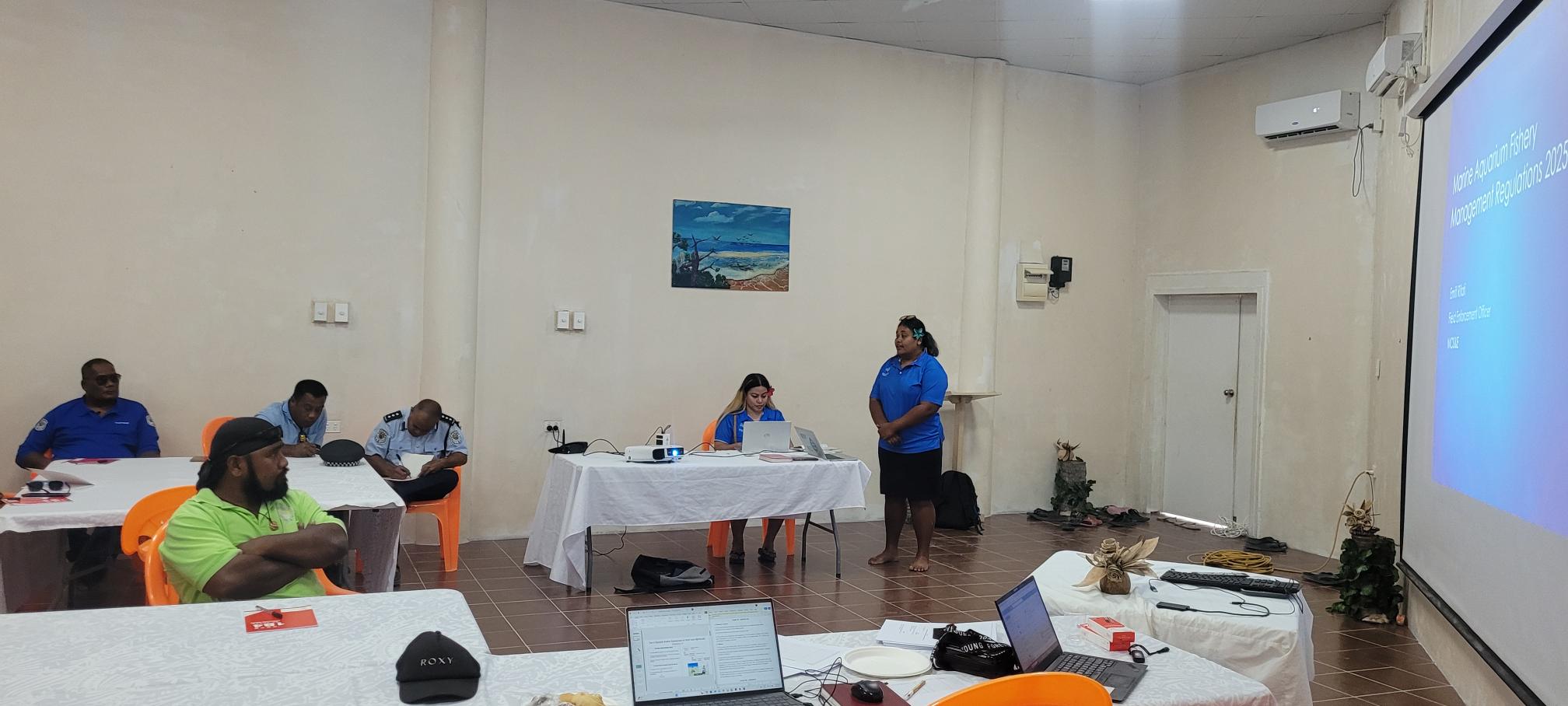 Community Awareness and Enforcement Training on New Fisheries Regulations