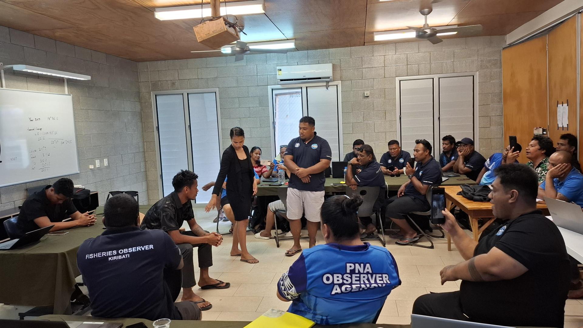 First-Ever Fisheries Evidence and Court Presentation Training in Kiribati
