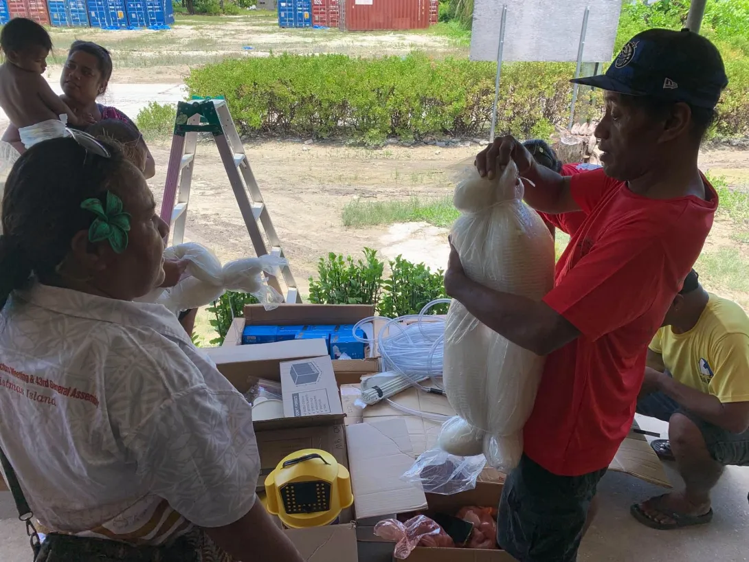 Strengthening Kiritimati’s Marine Aquarium Fisheries