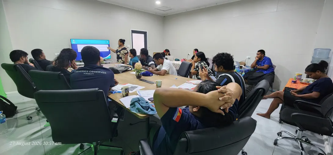 Building Stronger Fisheries Guardians for Kiribati’s Oceans