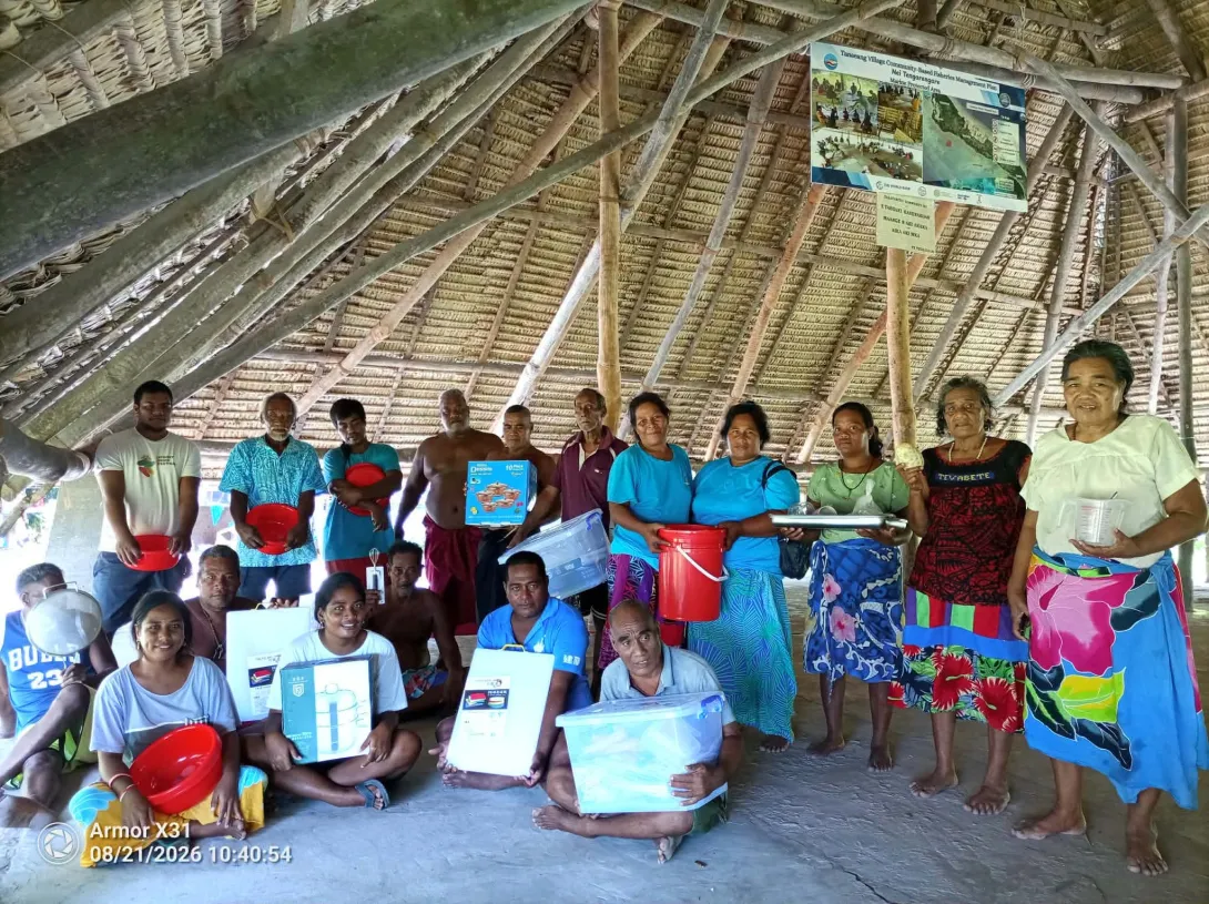 Inspiring Sustainable Fisheries in Tabiteuea North!