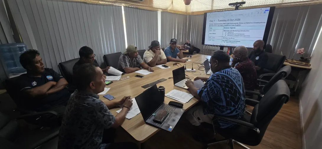 Enhancing Fisheries Compliance and Enforcement Through PNA Training